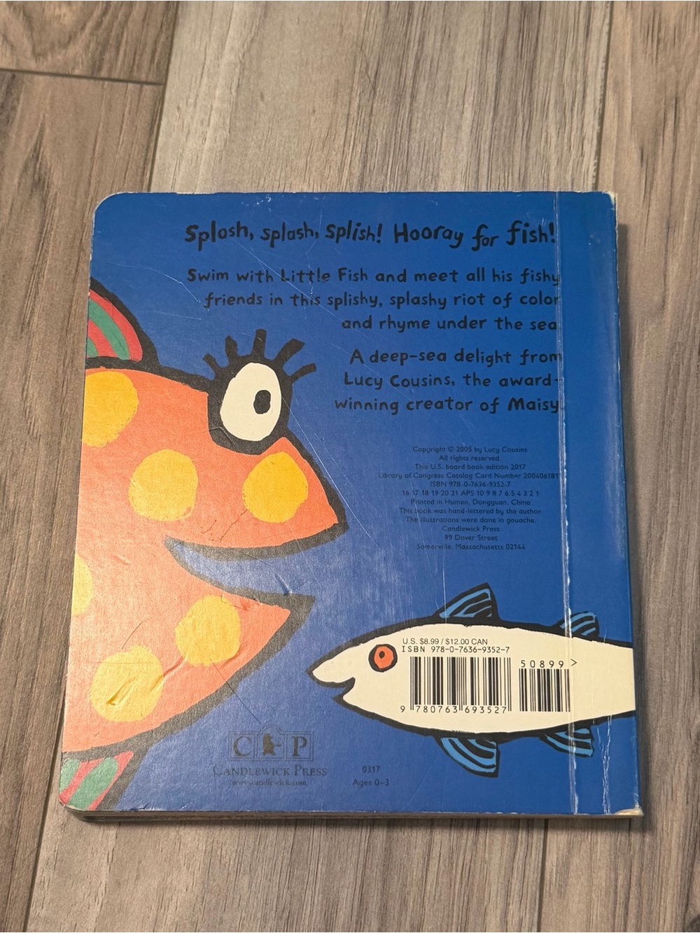 “Hooray for Fish!” & “Little Sunshine” Children's Board Book Set of 2 - Picture 3 of 7